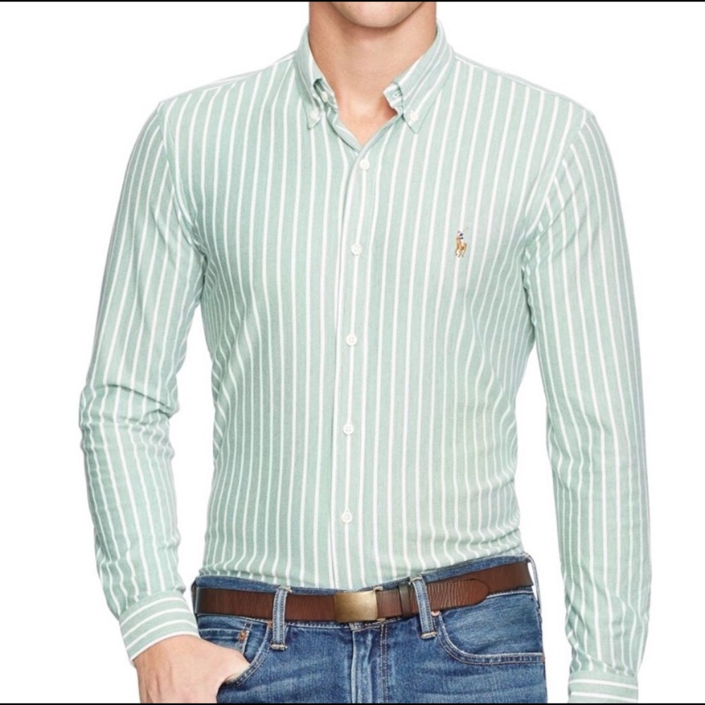 Polo Ralph Lauren Mens Casual Button-Down Shirt